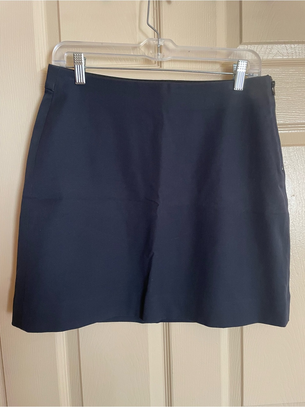 Everlane Navy Mini Skirt